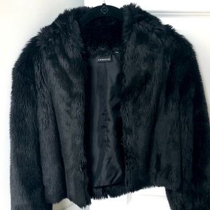 TROUVE Faux Fur Jacket